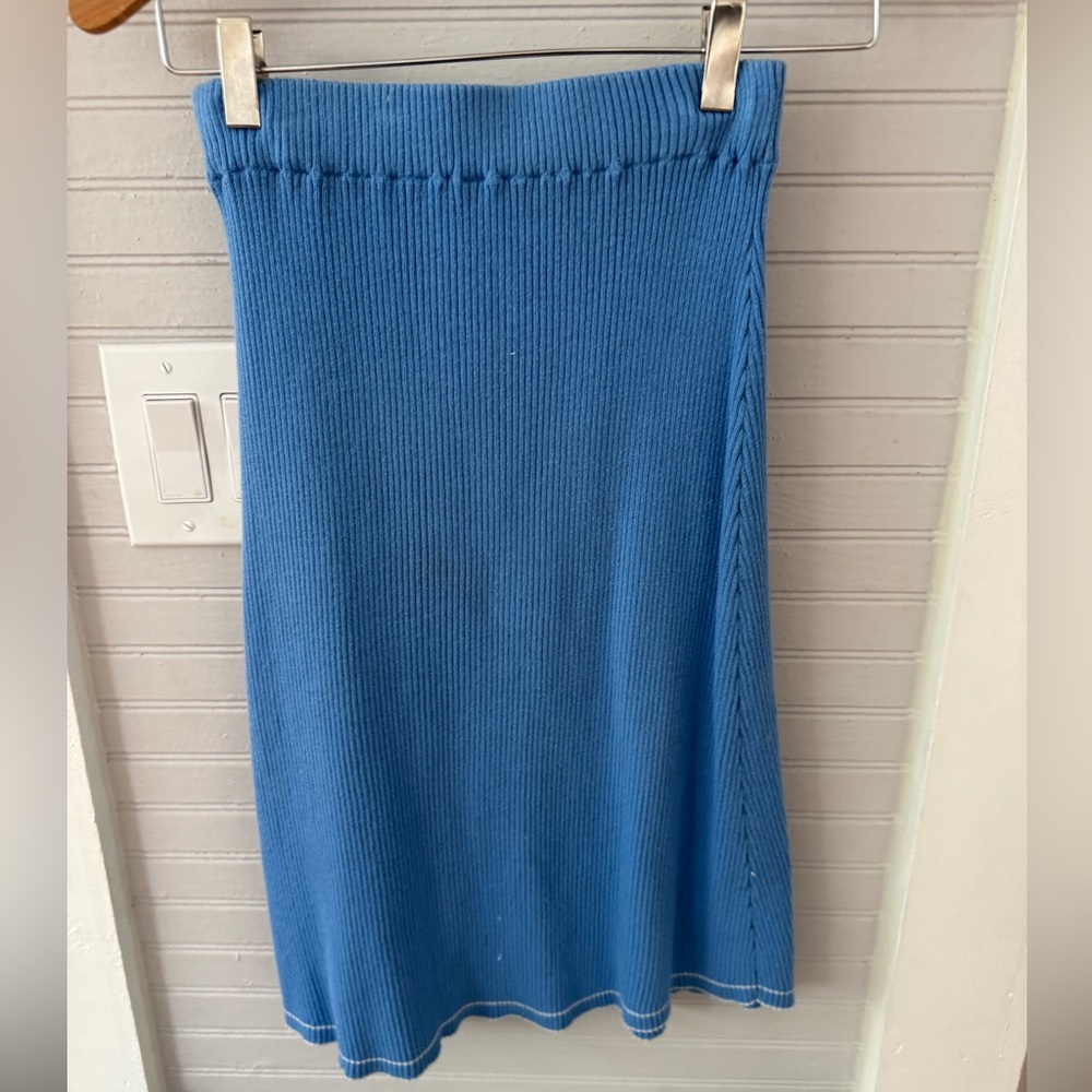 Milk knit skirt